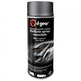 Vernice nero opaco rimovibile spray D-Gear 400 ml