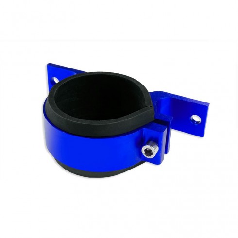 Staffa pompa benzina 044 da 60 mm colore blu