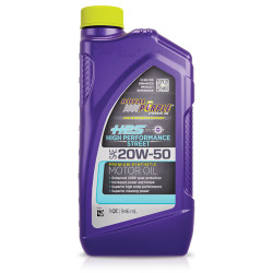 Olio motore sintetico royal purple HPS 20w-50 ad alte prestazioni - 0,946 lt