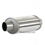 Silenziatore ovale da 76 mm Powersprint SHORT BOX Silenziatore ovale da 76 mm Powersprint SHORT BOX