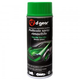 Vernice verde semi lucido rimovibile spray D-Gear 400 ml