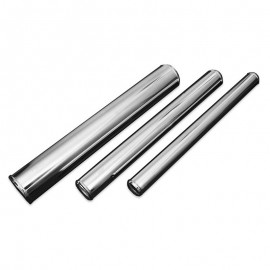 Tubo Alluminio bordato 60 cm con diametro esterno 80 mm