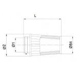 Filtro aria 50 mm BMC single air fbss50-150 Filtro aria 50 mm BMC single air fbss50-150