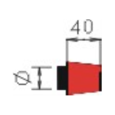 Filtro sfiato motore 25 mm BMC Fbsa25-40