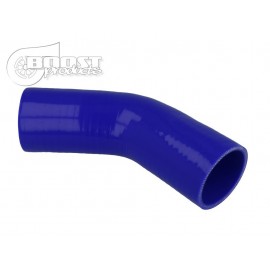 Curva 45° - 16 mm in silicone blu