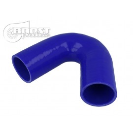 Curva 135° - 89 mm in silicone blu