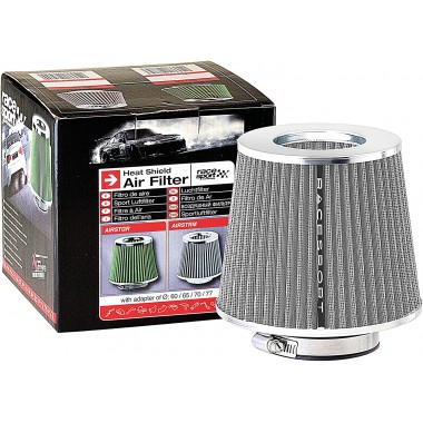 Filtro A Fungo Con Riduzioni Da 60 65 70 77 Mm grigio