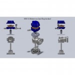 Wastegate esterna tial da 38 mm MV-S viola Wastegate esterna tial da 38 mm MV-S viola