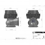 Wastegate esterna tial da 38 mm MV-S viola Wastegate esterna tial da 38 mm MV-S viola