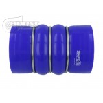 Manicotto 63 mm con doppio tallone rinforzato in silicone blu