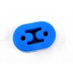 Supporto scarico in silicone blu 1 pezzo Supporto scarico in silicone blu 1 pezzo