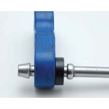 Supporto scarico in silicone blu 1 pezzo