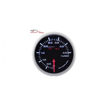 DEPO 0+4 bar Manometro turbo movimento meccanico diesel vetro fumè