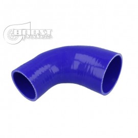 Curva riduzione 90° 19 - 13 mm in silicone blu