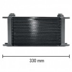 Radiatore olio setrab 44 file modello 330 mm di lunghezza Radiatore olio setrab 44 file modello 330 mm di lunghezza