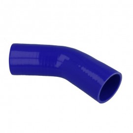 Curva 45° - 83 mm in silicone blu