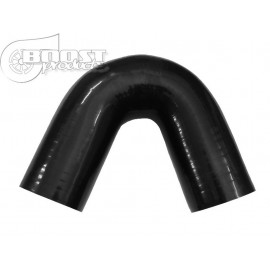 Curva 135° - 35 mm in silicone nera