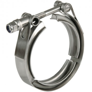 Fascetta v-band di scarico Powersprint per flangia da 70 - 76 mm
