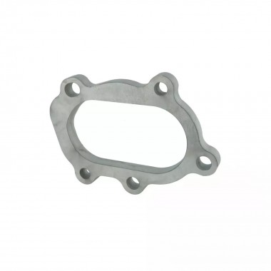 Flangia 5 fori garrett GT25 / GT28 in acciaio inox