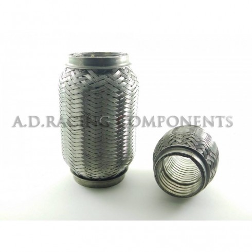 Flessibile Inox 63 mm  lunghezza 100 mm per linea di scarico