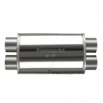 Silenziatore powersprint ovale da 63 mm Powersprint hf-35 X-tube Silenziatore powersprint ovale da 63 mm Powersprint hf-35 X-tube