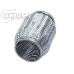 Flessibile Inox 50,5 mm  lunghezza 150 mm per linea di scarico