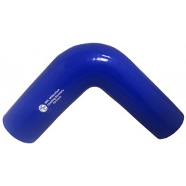Curva riduzione 90° 38 - 51 mm lunghezza 152 mm in silicone blu