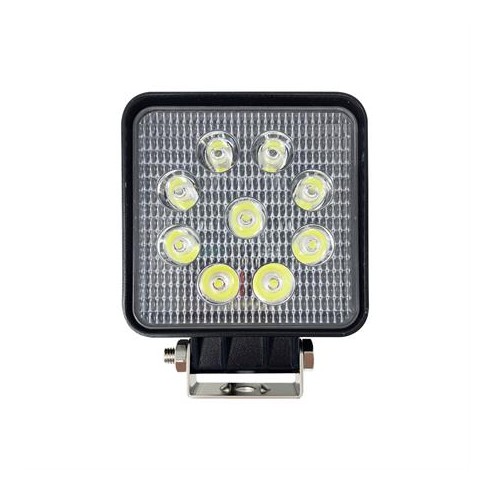 FARO DA LAVORO 110x110x30mm 18W 10-30V 1350 Lumen 6000K