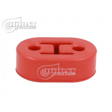 Supporto scarico in silicone rosso 1 pezzo