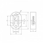 Supporto scarico in silicone rosso 1 pezzo Supporto scarico in silicone rosso 1 pezzo