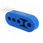 Supporto scarico in silicone blu 1 pezzo foro da 12 mm Supporto scarico in silicone blu 1 pezzo foro da 12 mm