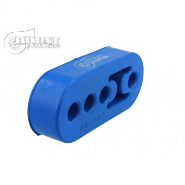 Supporto scarico in silicone blu 1 pezzo foro da 12 mm