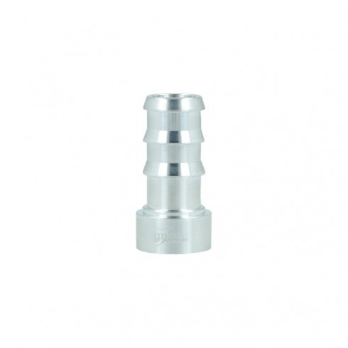 Adattatore a saldare raccordo tubo flessibile a portagomma 19 mm (3/4)  BOOST prodocts - alluminio