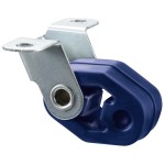 Supporto scarico in silicone blu 1 pezzo Supporto scarico in silicone blu 1 pezzo