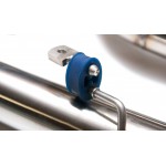 Supporto scarico in silicone blu 1 pezzo Supporto scarico in silicone blu 1 pezzo