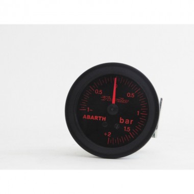 Manometro pressione turbo Serie Abarth -1+2 bar Road Italia