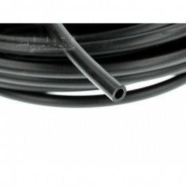 Tubo vacuum 5 mm 1 metro in silicone nero