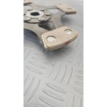 Disco frizione in rame a placchette sinterizzata 4 petali da 215 mm a uso competizione