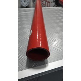 Tubo 57 mm lunghezza 100 cm in silicone rosso