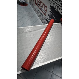 Tubo 70 mm lunghezza 100 cm in silicone rosso