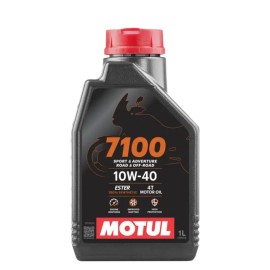 Olio motore MOTUL 7100 10W-40 per moto 4T sintetico