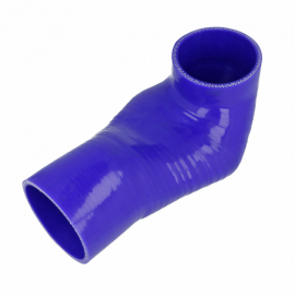 Curva 90° Cobra in silicone 2.5" / 63,5mm - blu