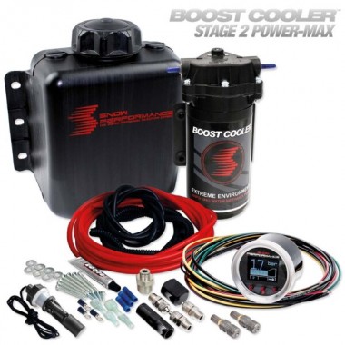 Kit acqua e metanolo Snow Performance - Boost Cooler turbo benzina Stage 2 con manometro OLED da 52 MM - tanica da 3 litri