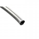 Tubo oleodinamico per carburante - olio AN12 in gomma rinforzato con maglia esterna in acciaio 1 mt