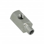 Raccordo in acciaio per linee olio m12x1,5 con porta da 1/8 NPT