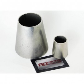 Riduzione INOX 76,1 x 60,3 mm conica acciaio 304 a saldare