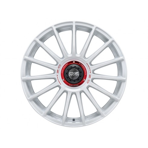 Cerchio in lega Oz Racing Superturismo Evoluzione wrc - race white Cerchio in lega Oz Racing Superturismo Evoluzione wrc - race white