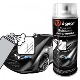Schiuma detergente per vernice rimovibile spray D-Gear 400 ml