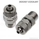 Raccordo 1/8" NPT - 1/4", dritto