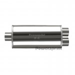 Silenziatore ovale ad Y 1 x 63,5 mm - 2 x 50 mm Powersprint HF 45 Silenziatore ovale ad Y 1 x 63,5 mm - 2 x 50 mm Powersprint HF 45